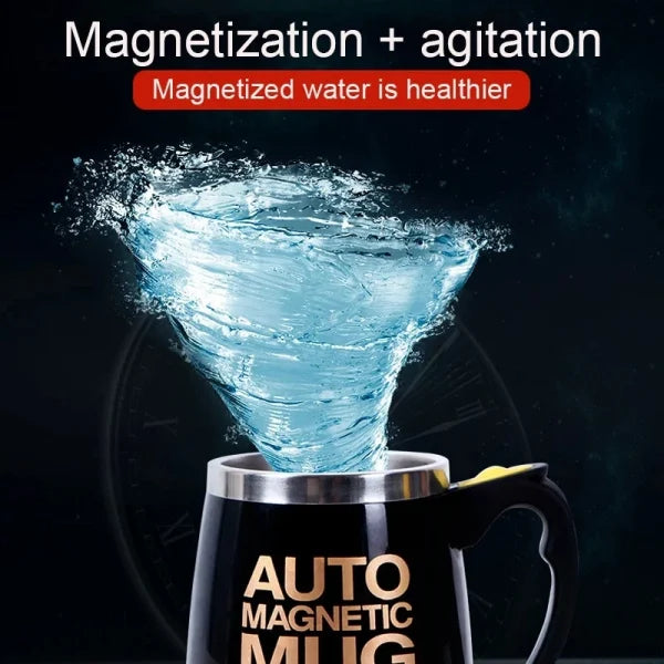 Auto Magnetic Mug 400ml Coffee Milk Mix Cups